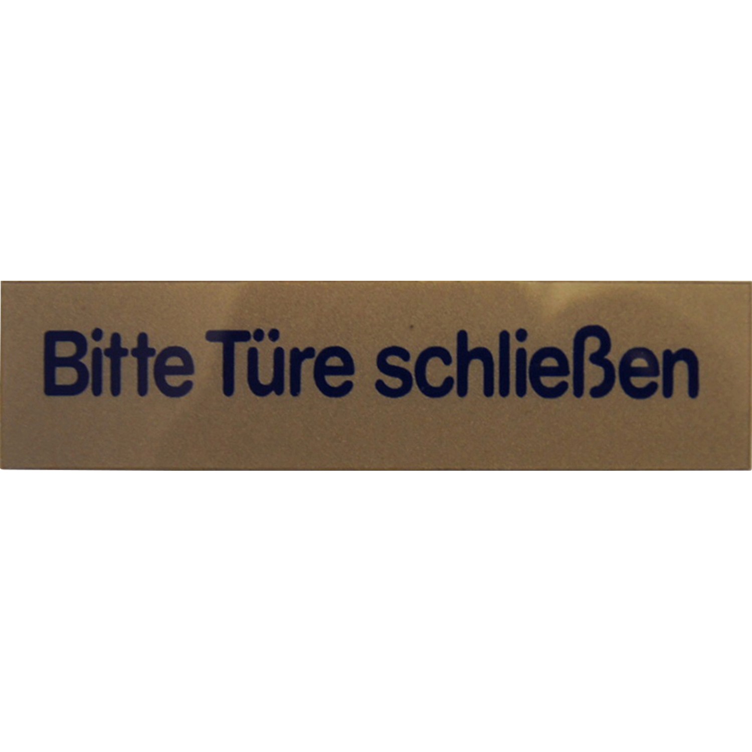Hinweisschild Aluminium "Bitte Türe schließen" kaufen bei OBI
