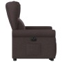 vidaXL Relaxsessel mit Aufstehhilfe Elektrisch Dunkelbraun Stoff 3303399_5