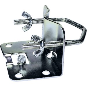 Schwaiger Mastfuß aus verzinktem Eisen zur Stabilisierung von Antennenmasten.