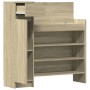 vidaXL Schuhschrank Sonoma-Eiche 100,5x28x100 cm Holzwerkstoff 840424_5