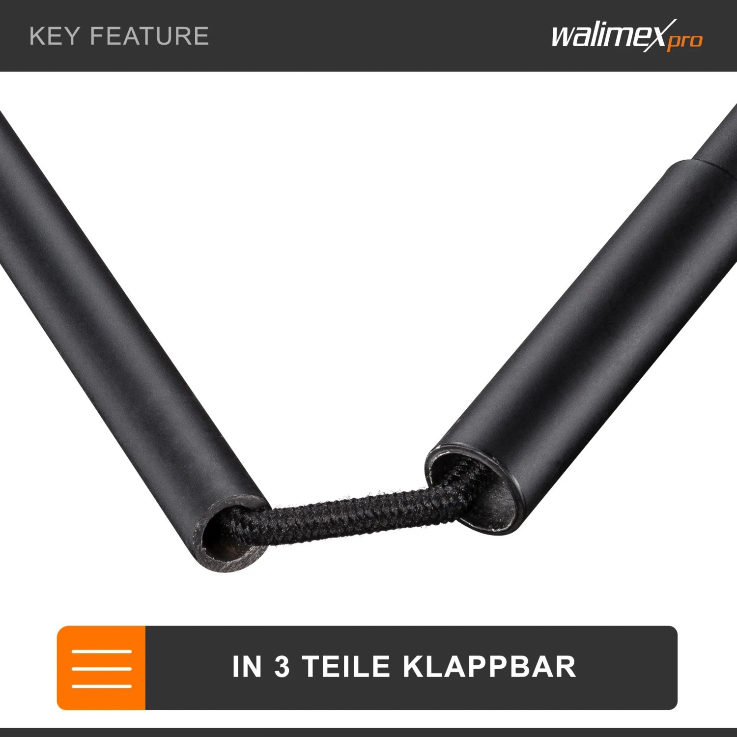 Walimex Pro Beschwerungsstange Hintergründe 280Cm_4
