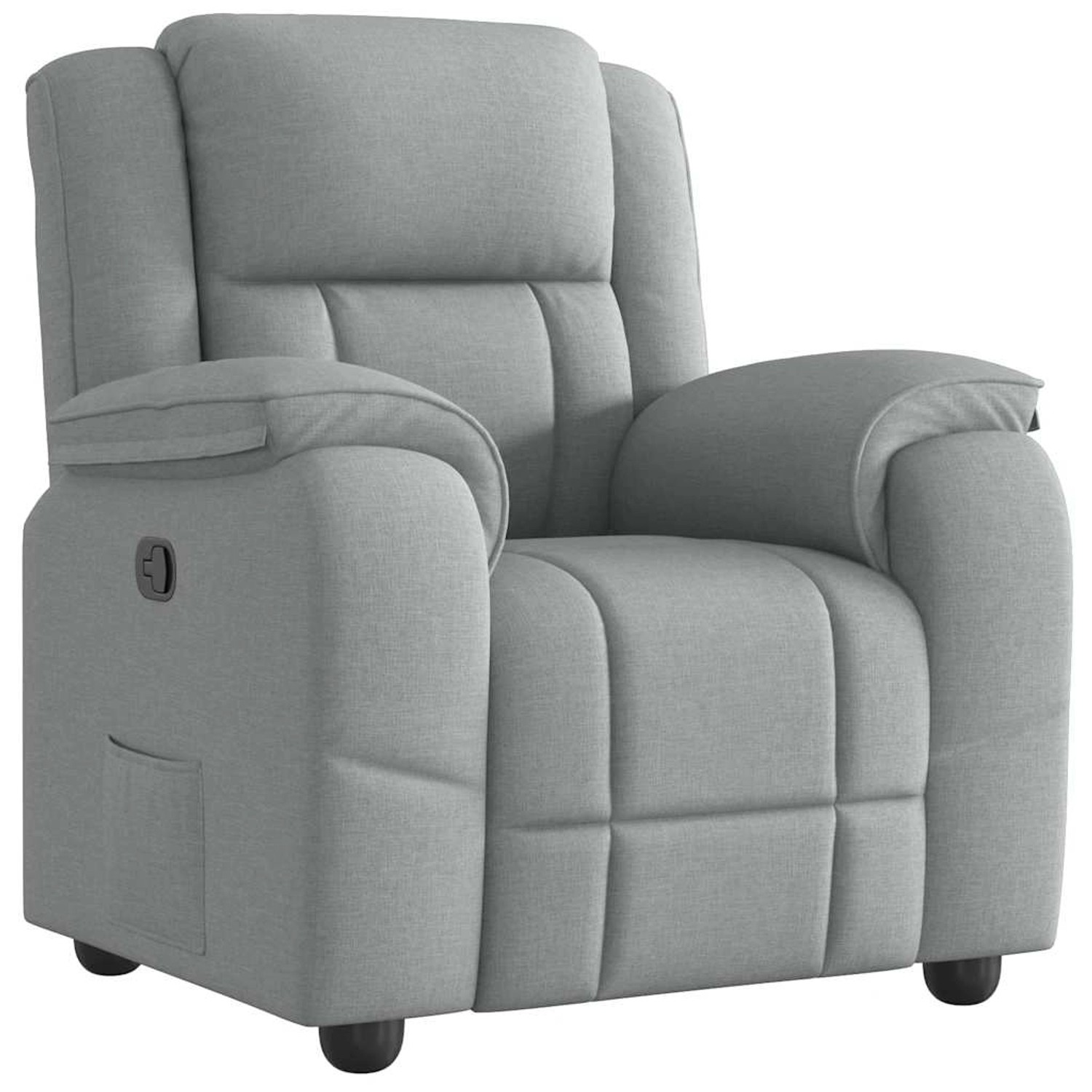 vidaXL Relaxsessel Hellgrau Stoff 4015700 günstig online kaufen
