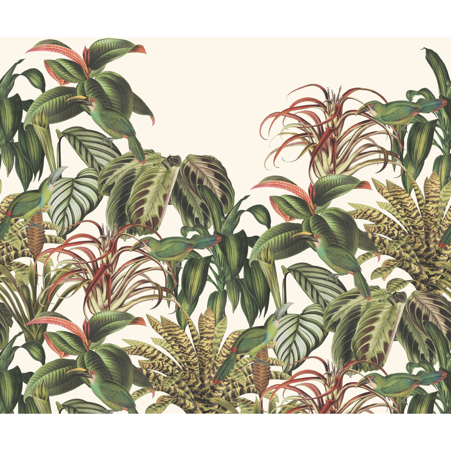 Rasch Digitaltape Barbara Home Coll. III 561395 Botanic Creme 3 m x 3 m