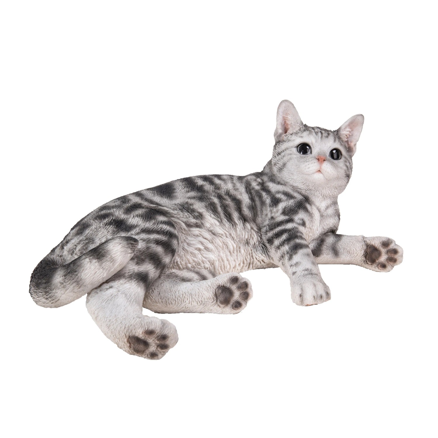 Gartenfigur Katze Aus Beton – 23 Cm, Witterungsbeständig