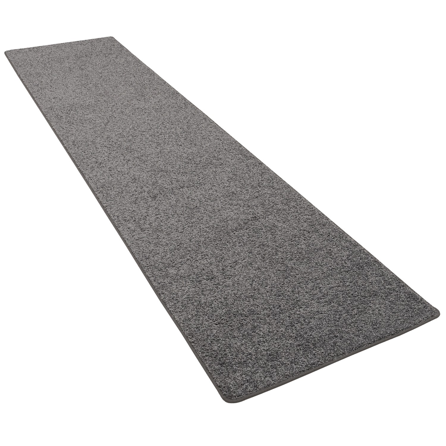 Snapstyle Hochflor Velours Teppich Läufer Mona Grau 80x160cm günstig online kaufen