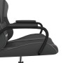 vidaXL Gaming-Stuhl mit Massagefunktion Schwarz und Grau Kunstleder 345537_8