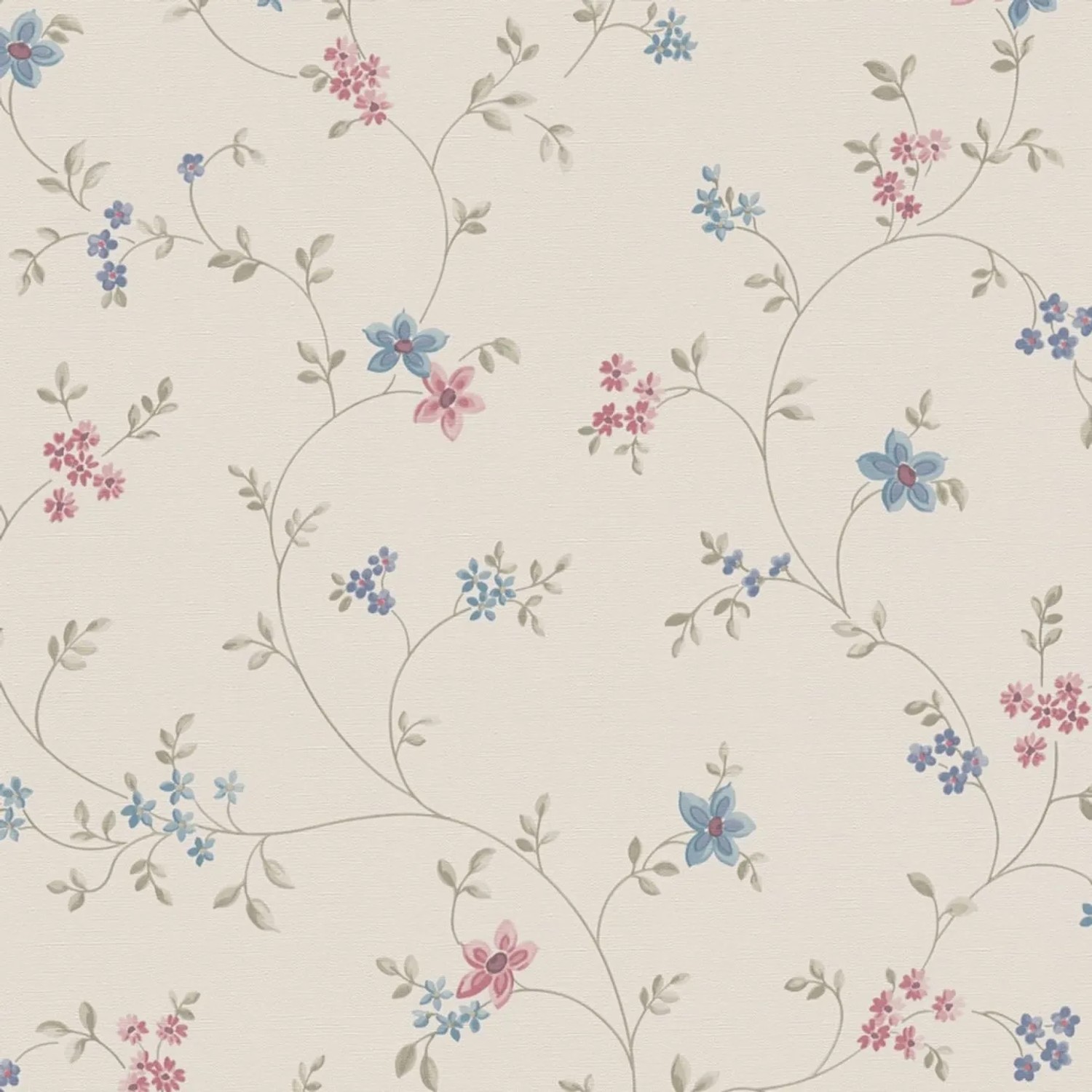 Tadessi Tapete Floral M1-No.4290 Vliestapete in Creme