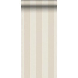 Sanders & Sanders Tapete Streifen Beige 53 cm x 10.05 m