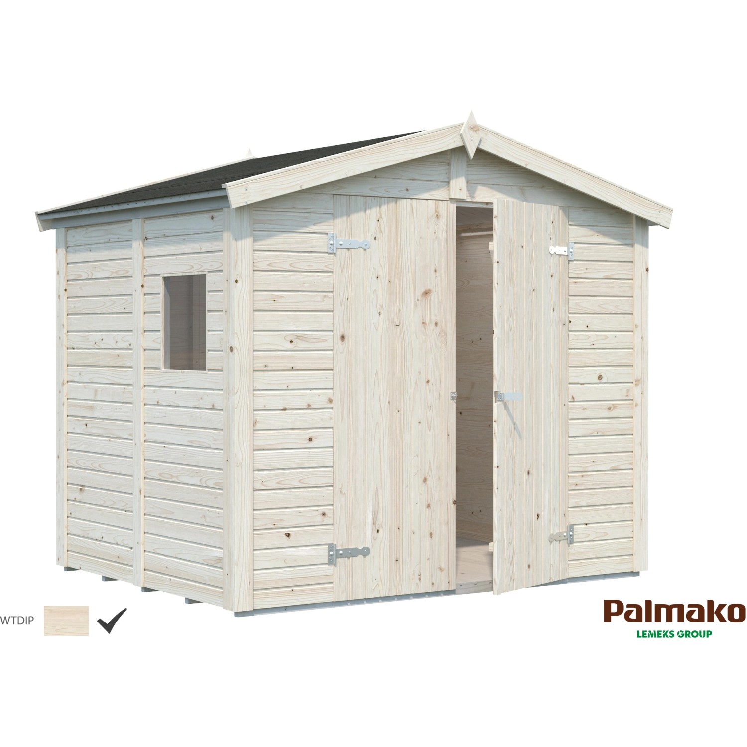 Palmako Gerätehaus "Dan", grau günstig online kaufen