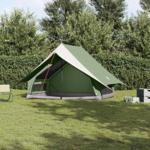 vidaXL Zelte mit Dach Grün 256 x 266 x 185 cm Polyester 4100676