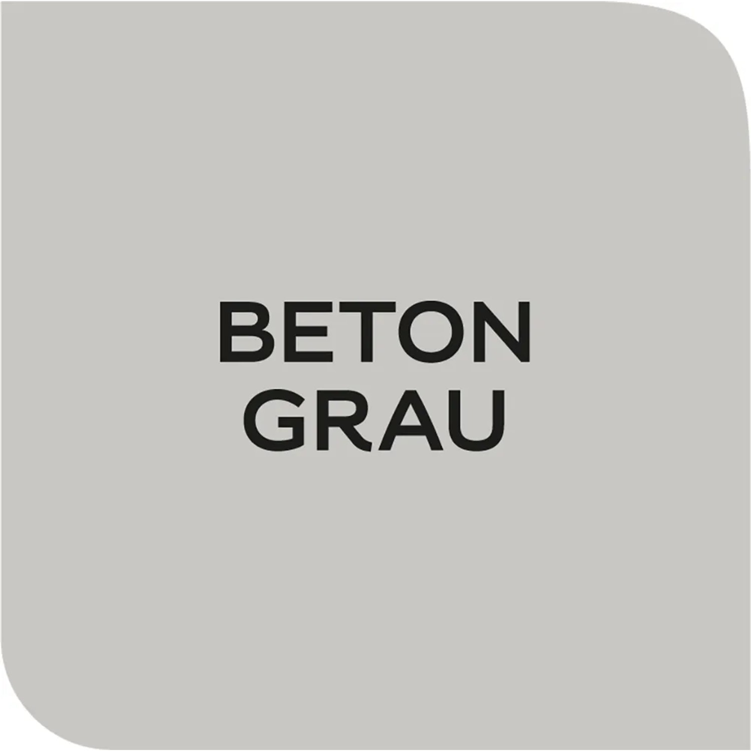 Farbmuster Dulux Fresh Up Lack Beton-Grau für Möbel, Küchen und Türen.