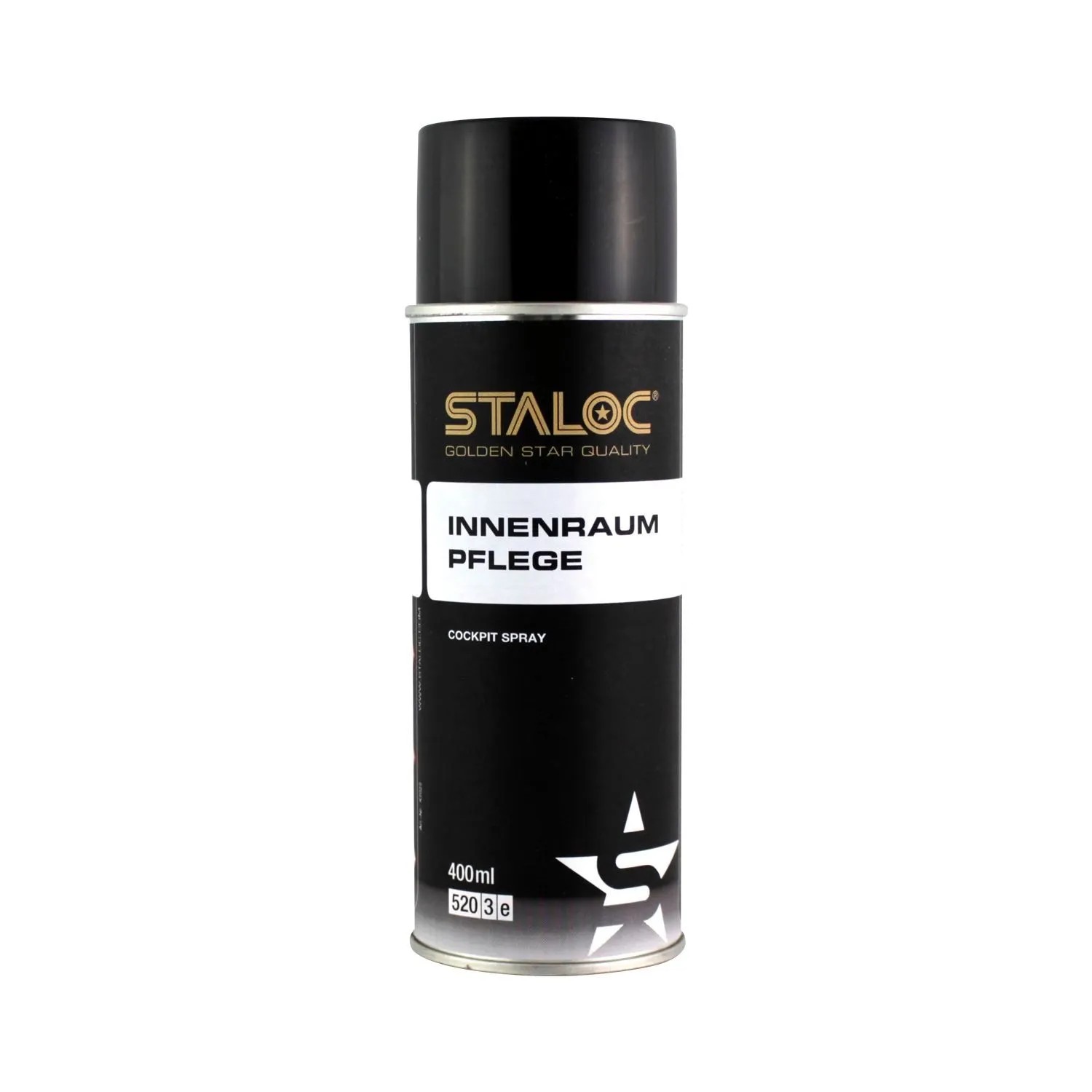 Staloc Cockpitspray Innenraumpflege Cockpit Reiniger Antistatisch 400 ml