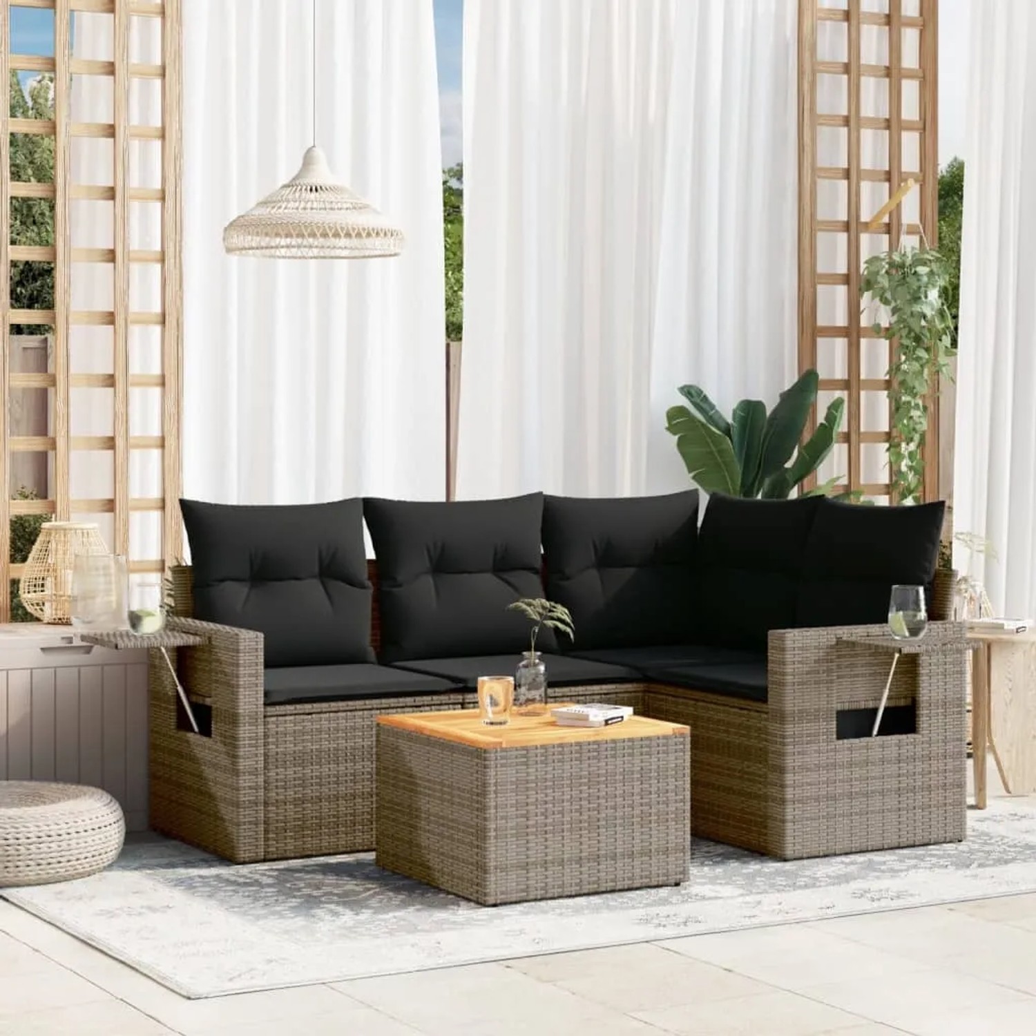 Obi Rattan Gartenmobel