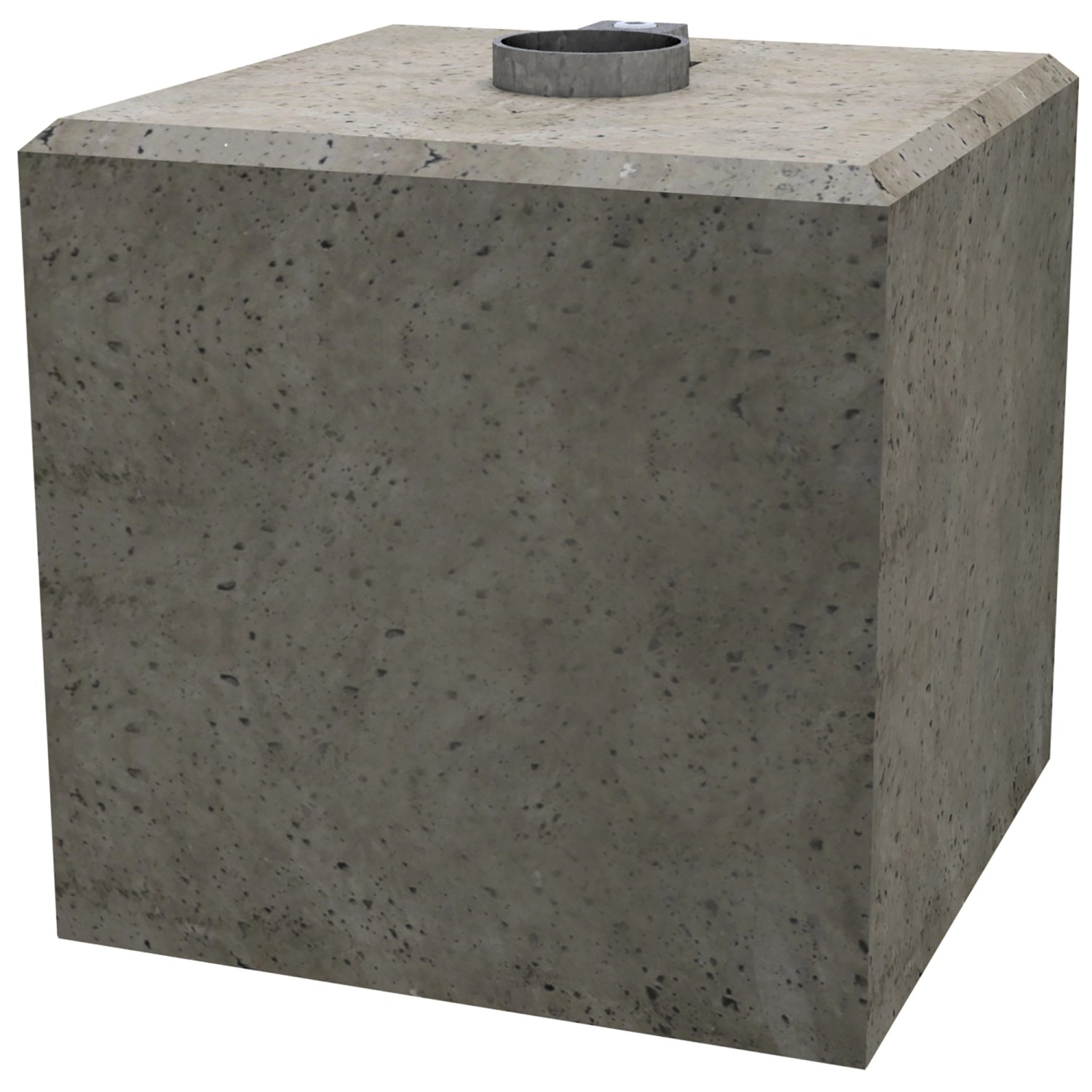 Schake Fertigfundament Schilderpfosten Ø 60 mm Beton