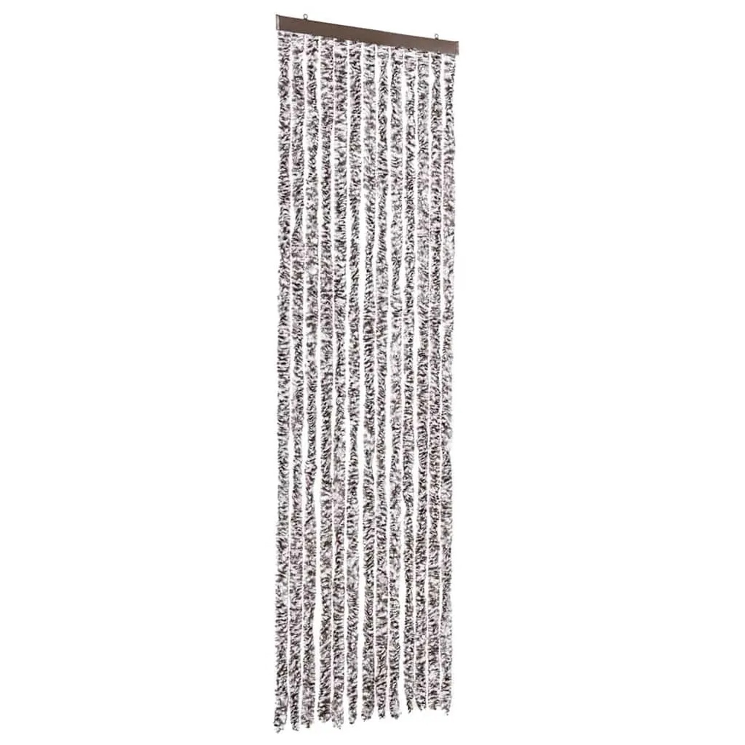 vidaXL Insektenschutz-Vorhang Braun und Beige 56x200 cm Chenille 315129