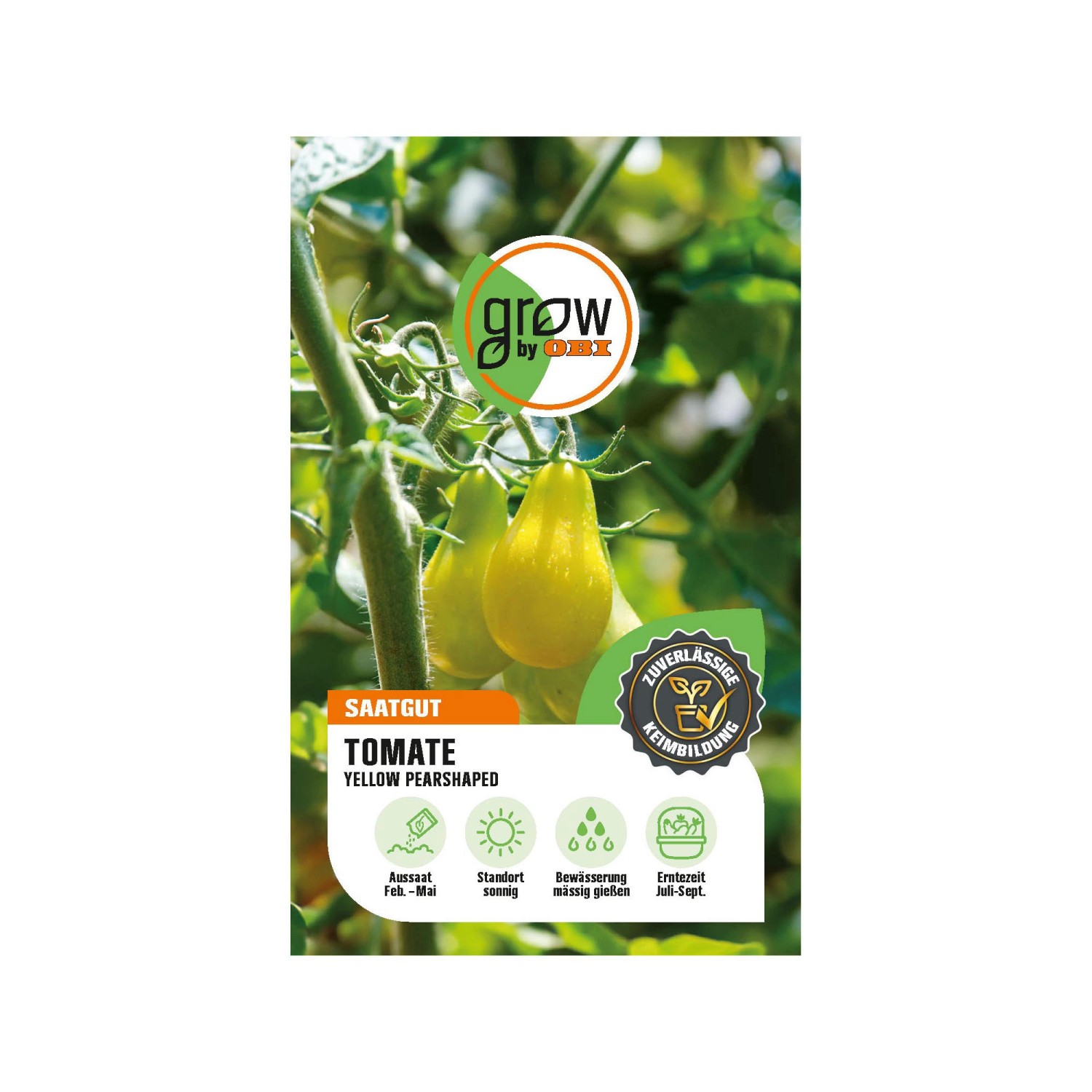 GROW by OBI Tomaten Yellow Pearshaped