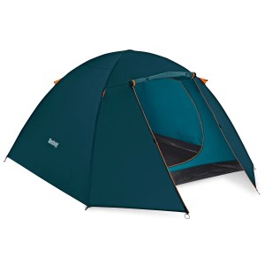 Bestway Alpine Dome Zelt für 4 Personen, dunkelblau, Campingzubehör.