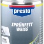 Presto Sprühfett Weiß 150ml Dose für Lack- und Karosseriereparatur.
