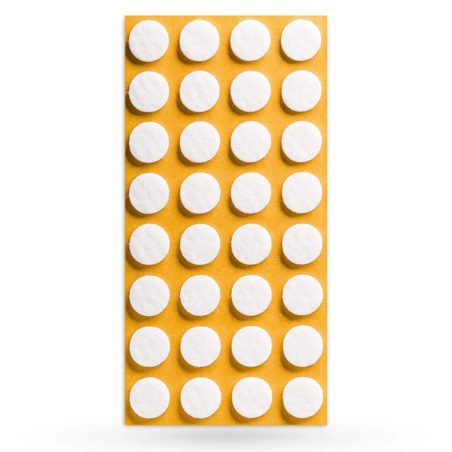 SOTECH Filzgleiter Ø17 x 3 mm Selbstklebend Weiß