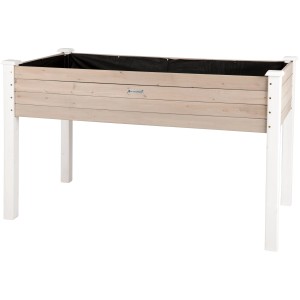 WONDERMAKE Hochbeet plantatio1 aus Tannenholz im Shabby-Chic Design.