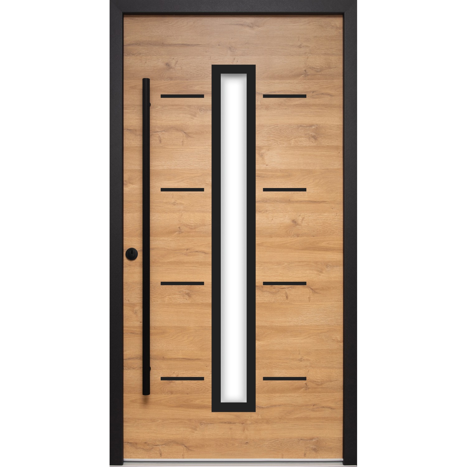 Splendoor Sicherheitshaustür Thermospace Milano Prime RC2 110 cm x 210 cm L günstig online kaufen