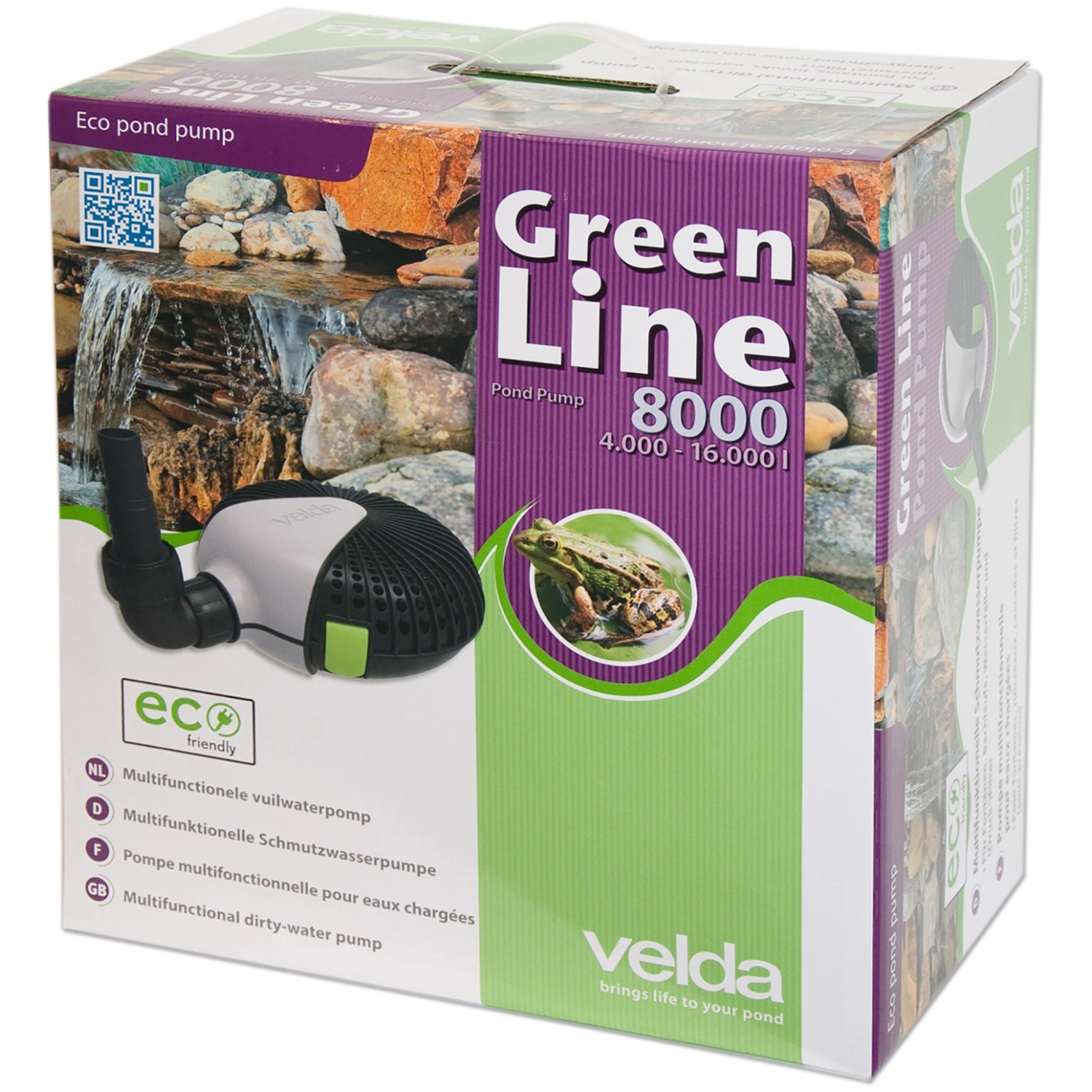 Velda Teichpumpe Green Line 8.000 Liter