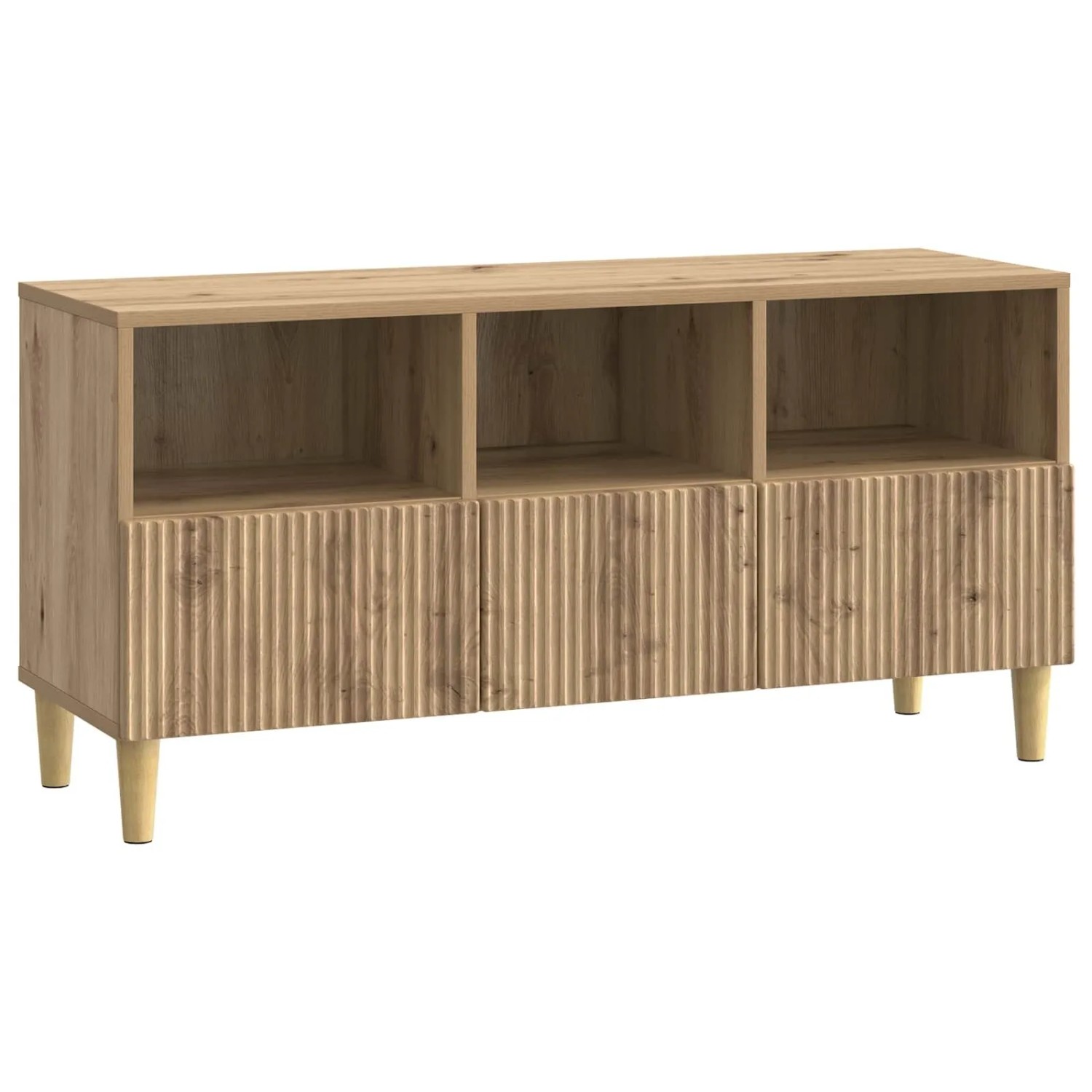 vidaXL TV-Schränk Artisan-Eiche 102 x 34,5 x 50 cm Holzwerkstoff 894684