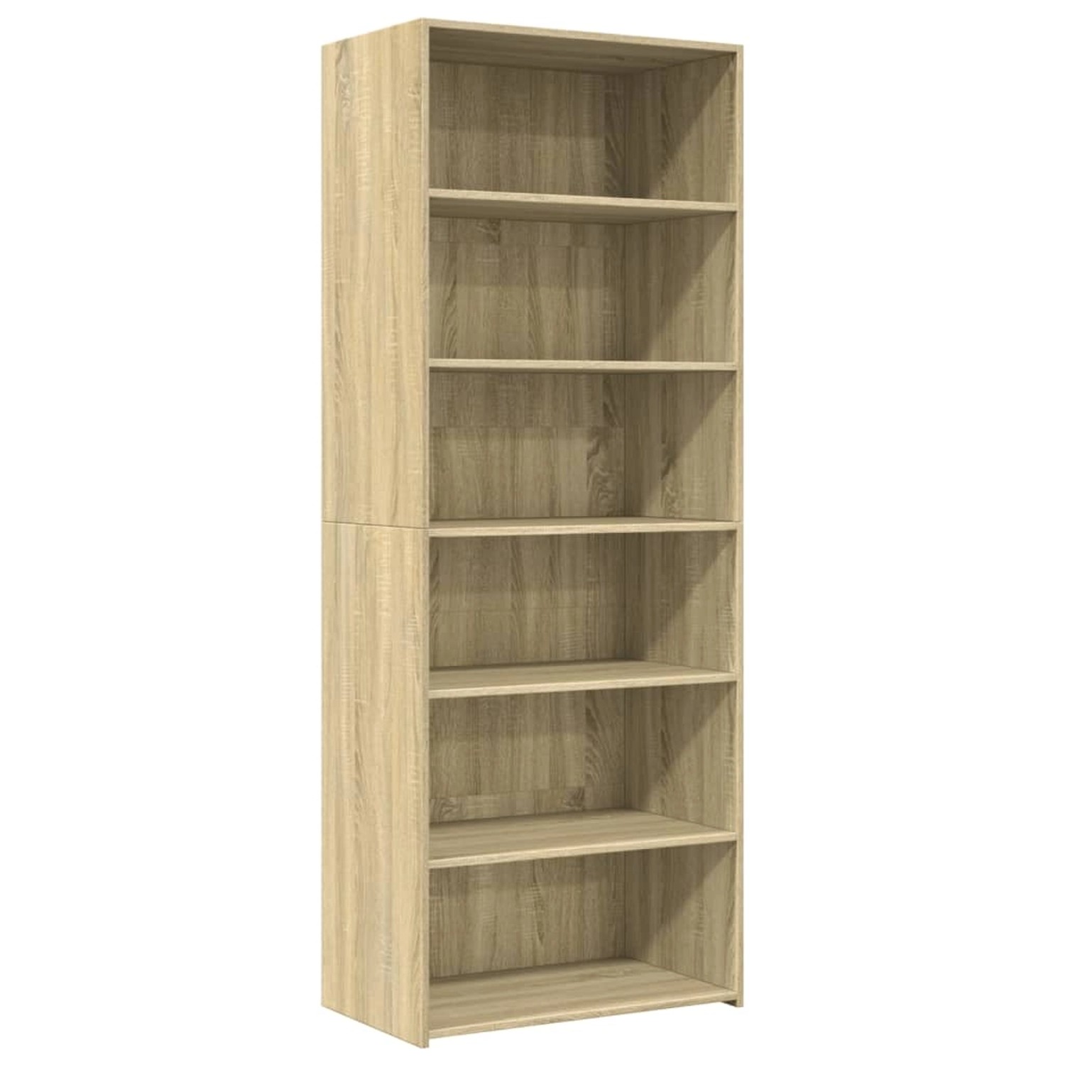 vidaXL Highboard Sonoma-Eiche 70x41x185 cm Holzwerkstoff 3281689