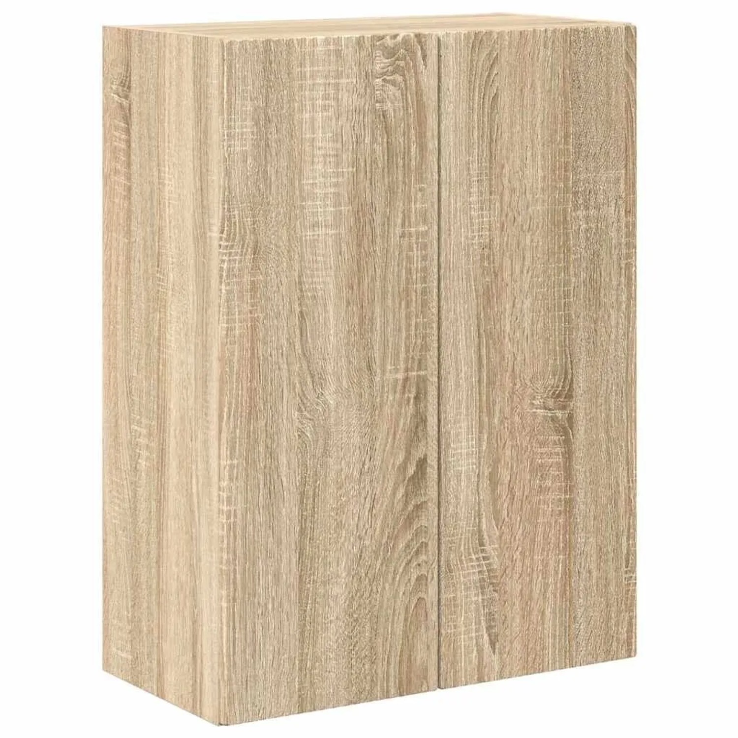 vidaXL TV-Wandschrank Sonoma-Eiche 59,5 x 31 x 80 cm Holzwerkstoff 892361