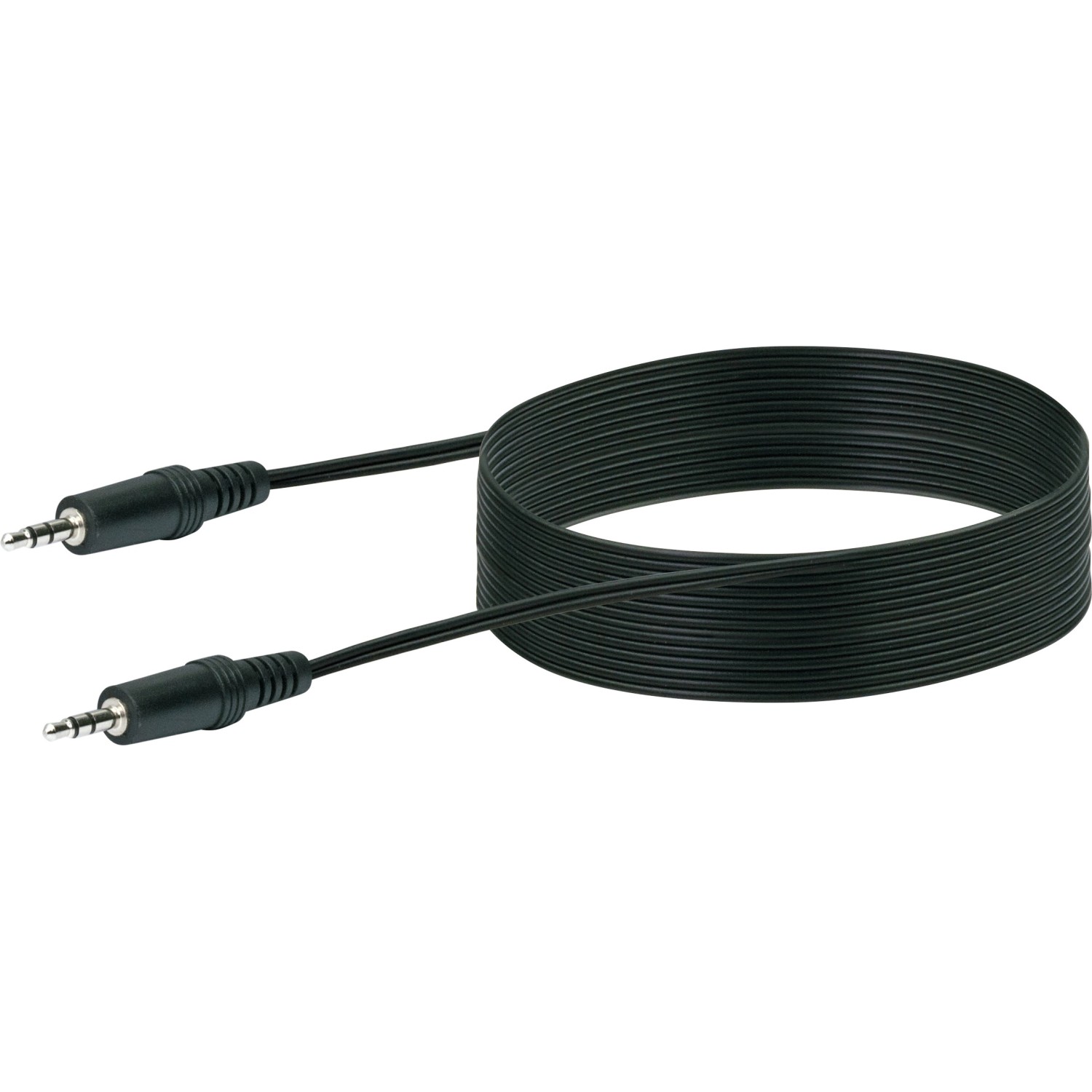 Schwaiger Audio-Anschlusskabel 3,5 mm Klinkenstecker Schwarz 5 m