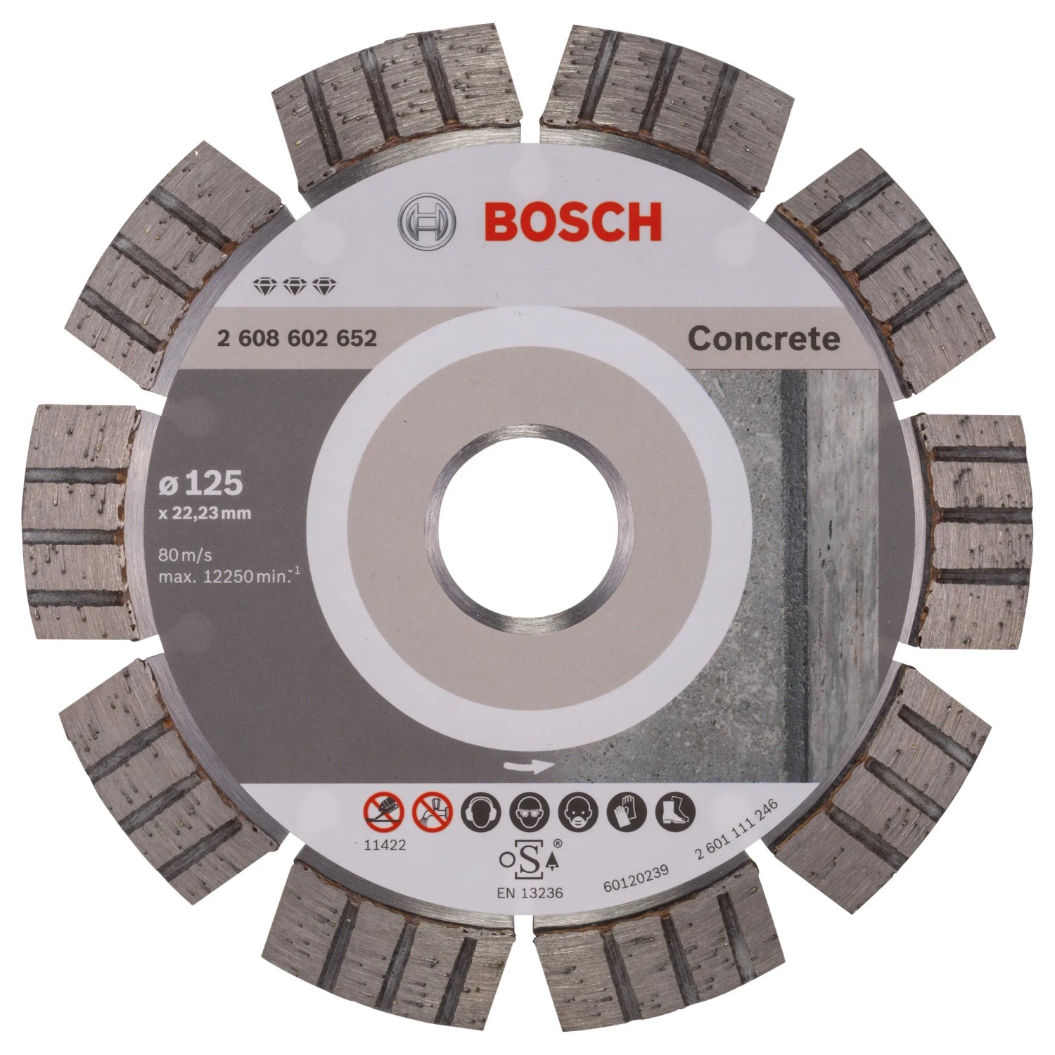PRODIAMANT Meules Boisseaux Diamantée 125 Mm X 22,2 Mm Turbo ST81 Meule Diamant E B Ton Pierre Naturelle Qualit Professionnelle