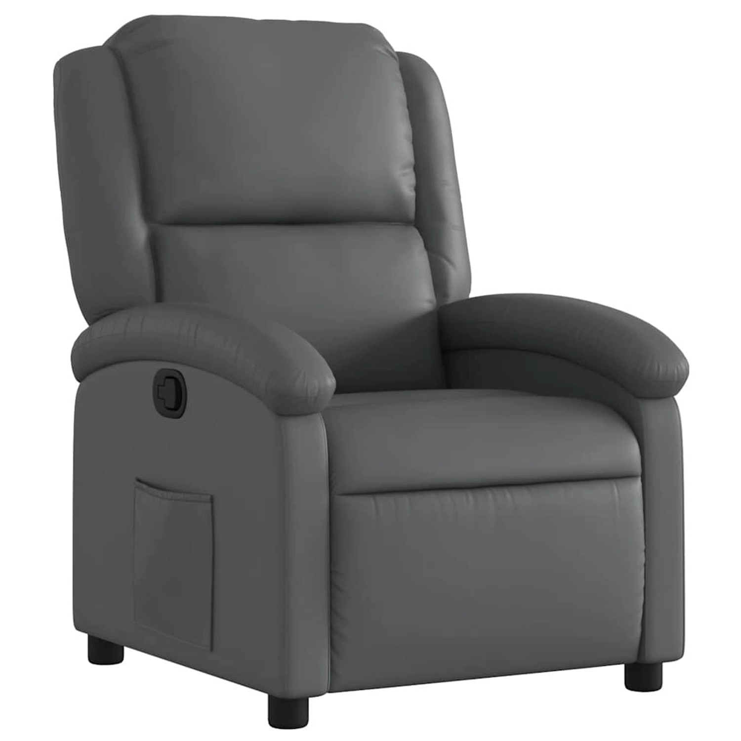 vidaXL Relaxsessel Grau Kunstleder 371778 günstig online kaufen