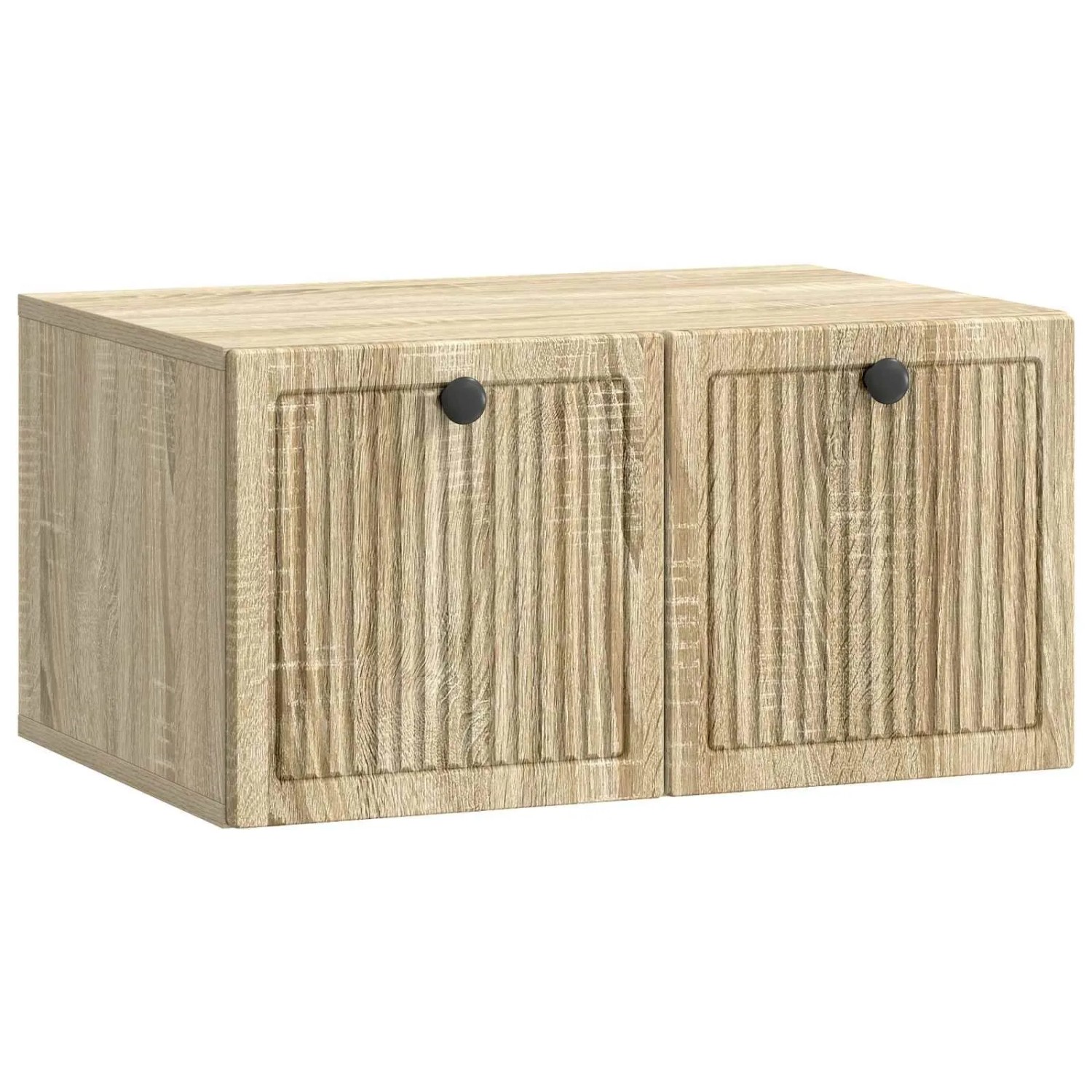 vidaXL Wandmontierter TV-Schrank Sonoma-Eiche 59,5 x 41 x 30 cm 897997