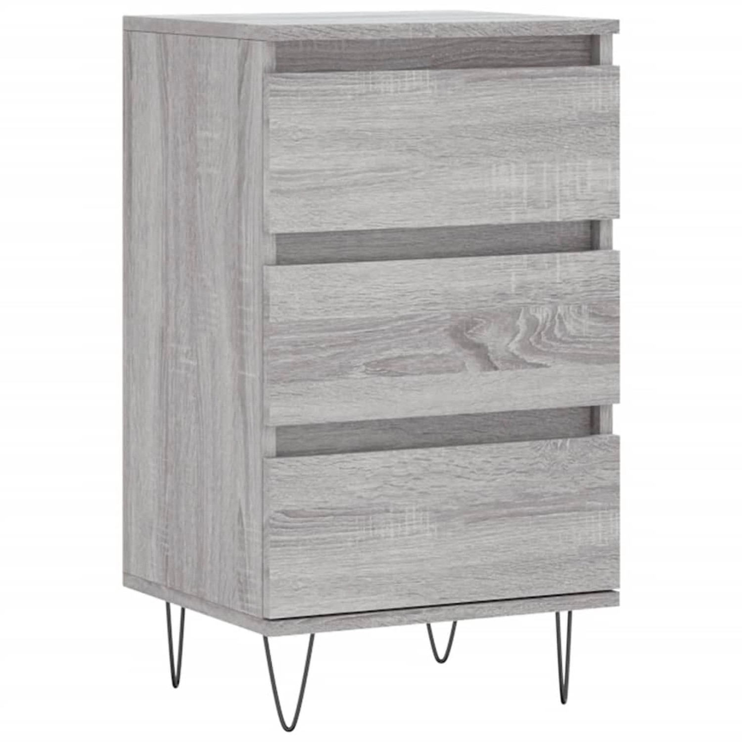 vidaXL Sideboard Grau Sonoma 40x35x70 cm Holzwerkstoff 831098 günstig online kaufen