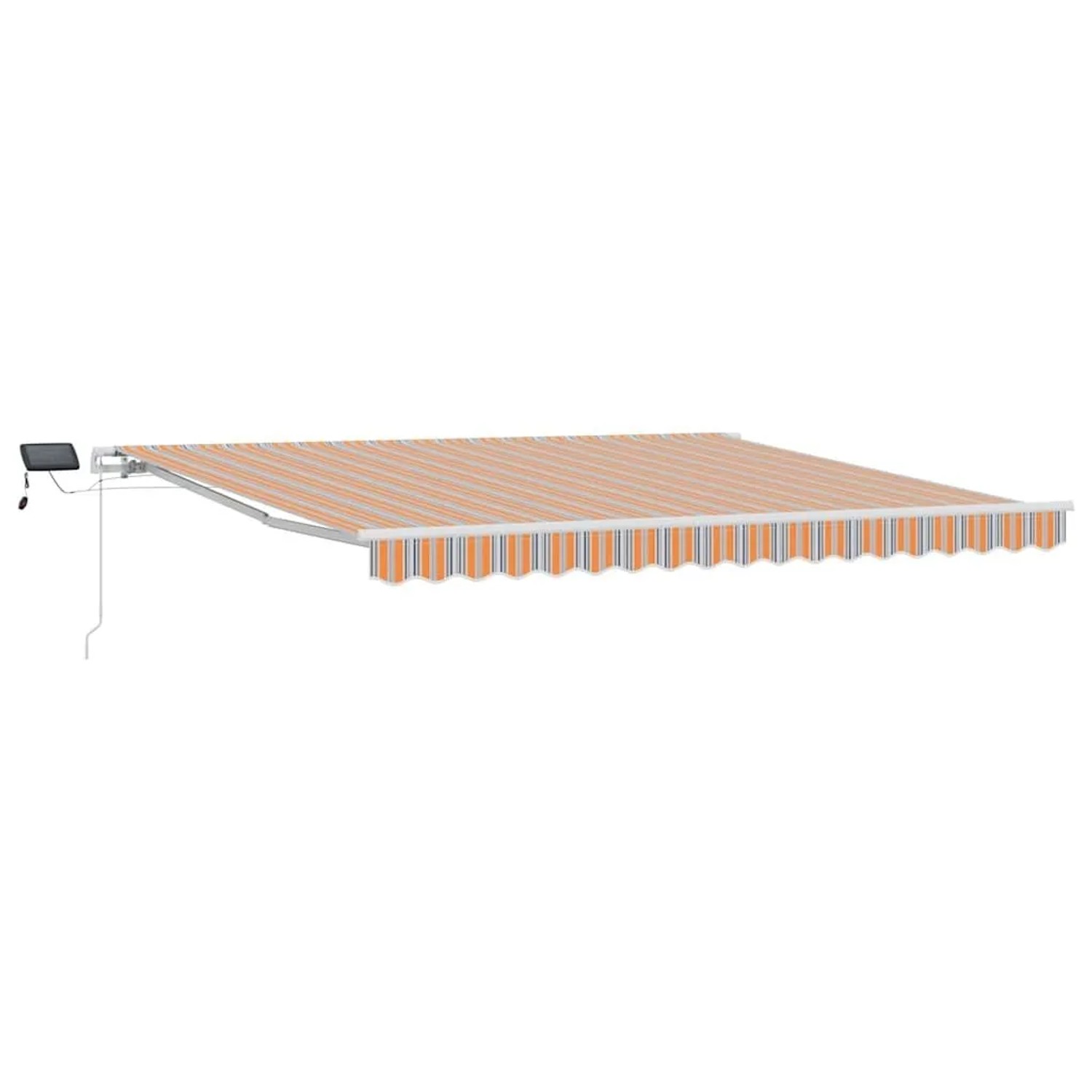 vidaXL Einziehbare Markise mit Mehrfarbig 400 x 300 cm Stoff 3330560 günstig online kaufen