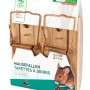 Windhager Mausefalle aus Holz, 2er-Pack. Klassische Schlagfalle zur Mäusebekämpfung.