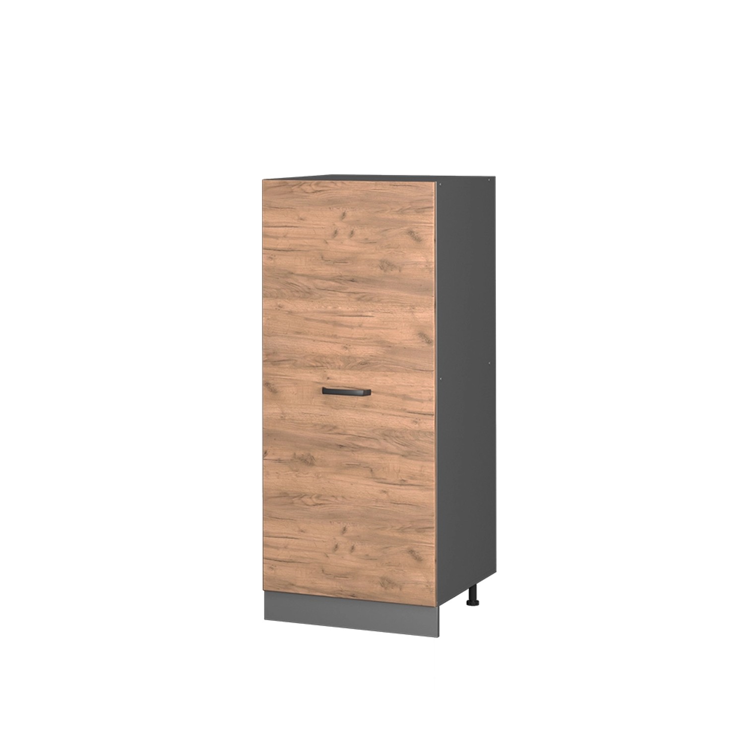 Vicco Hochschrank R-Line Küchenkommode Goldkraft Eiche/Anthrazit 60 cm günstig online kaufen