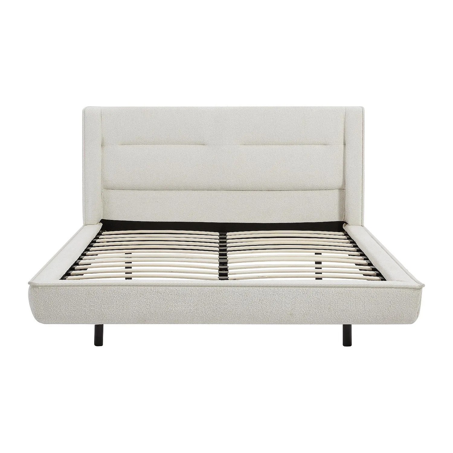 Vente-unique Bettrahmen Isyde Beige 182 cm