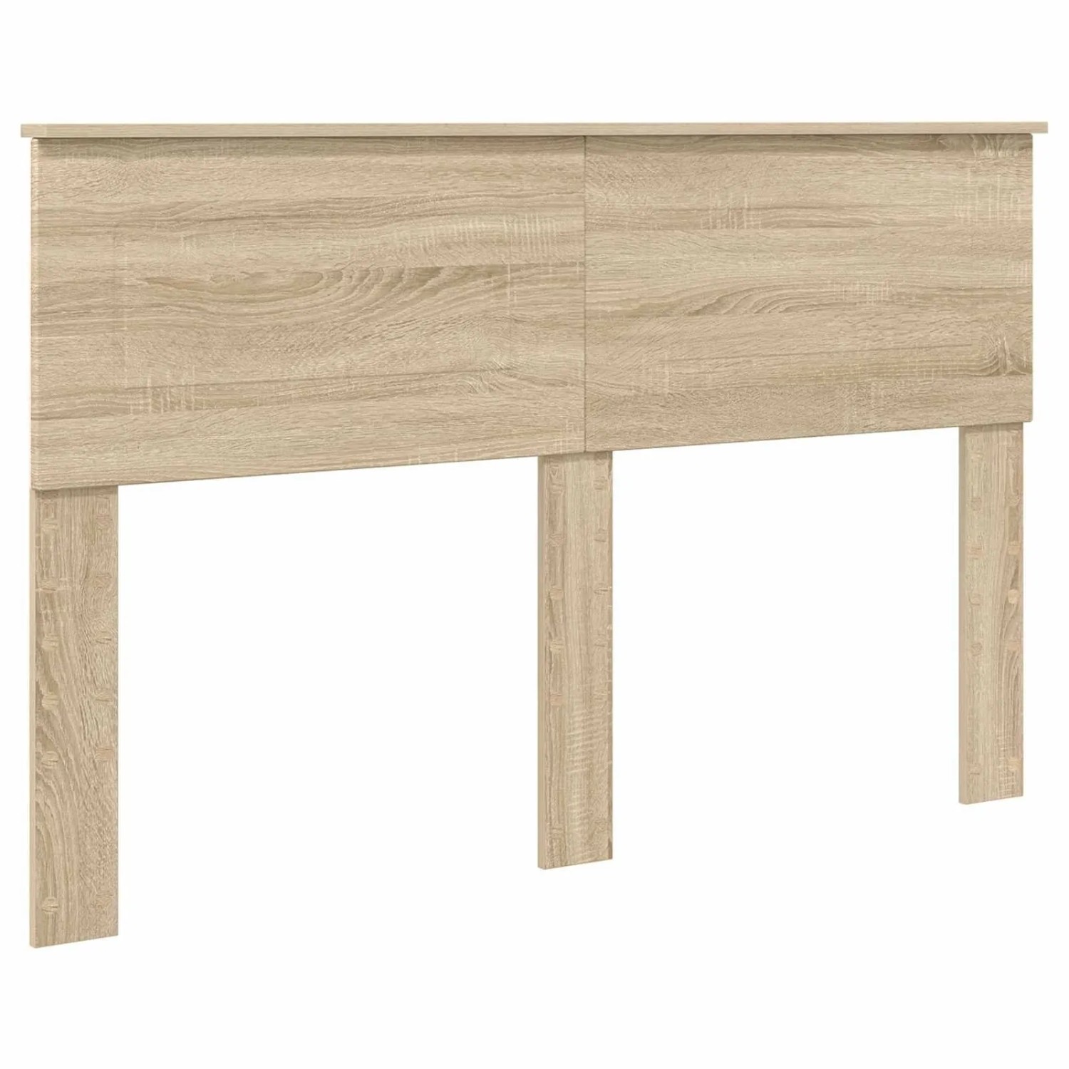 vidaXL Kopfteil mit Kopfteil Sonoma-Eiche 140 cm Holzwerkstoff 888300