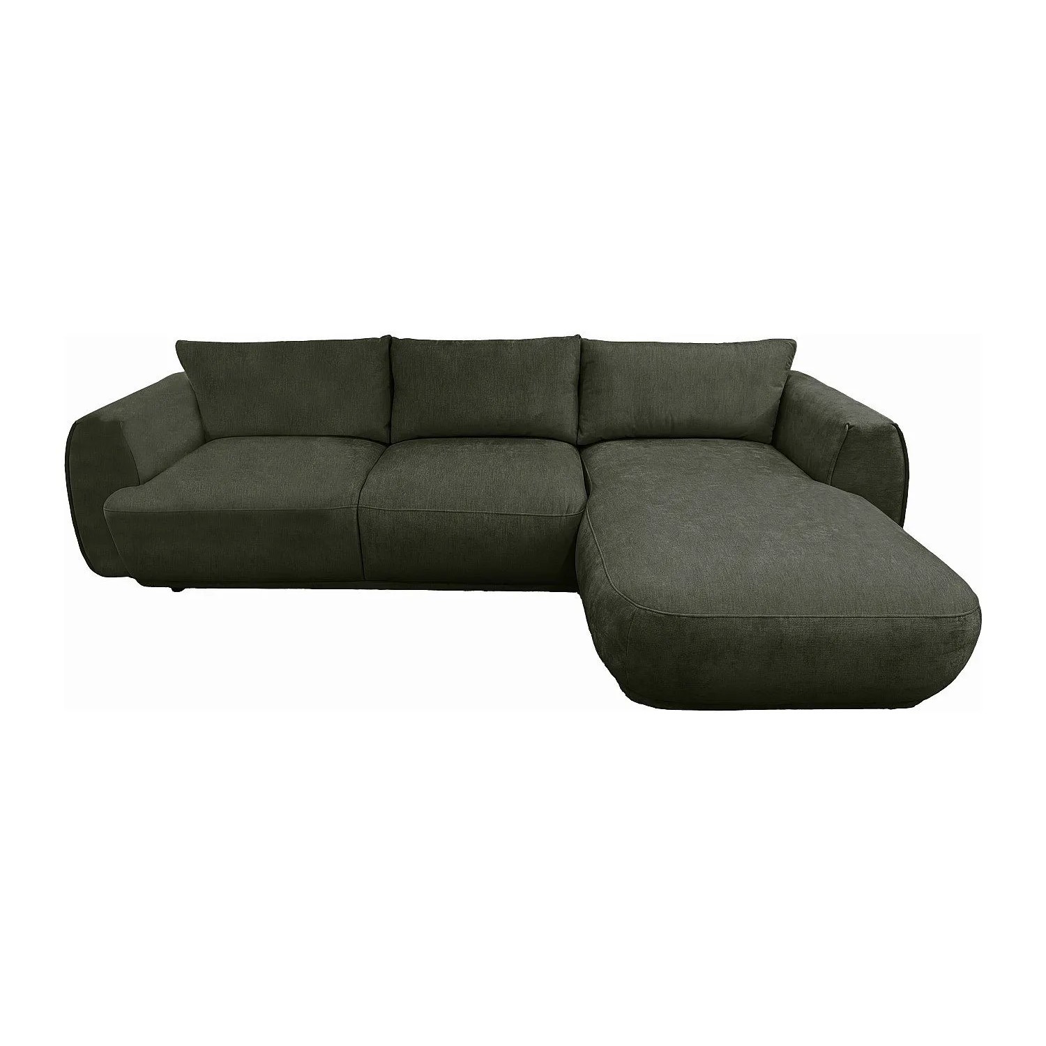 Vente-unique Sofa Ohne Schlafmöglichkeit Pukima Grün 276 cm