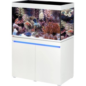 Eheim Incpiria Marine 330 Alpin Aquarium-Kombination mit Unterschrank und LED-Beleuchtung, 330 Liter.