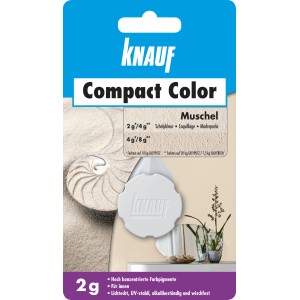 Knauf Compact Color Muschel 2g: Farbpigment für Putz, Muschelfarben für Innenräume.