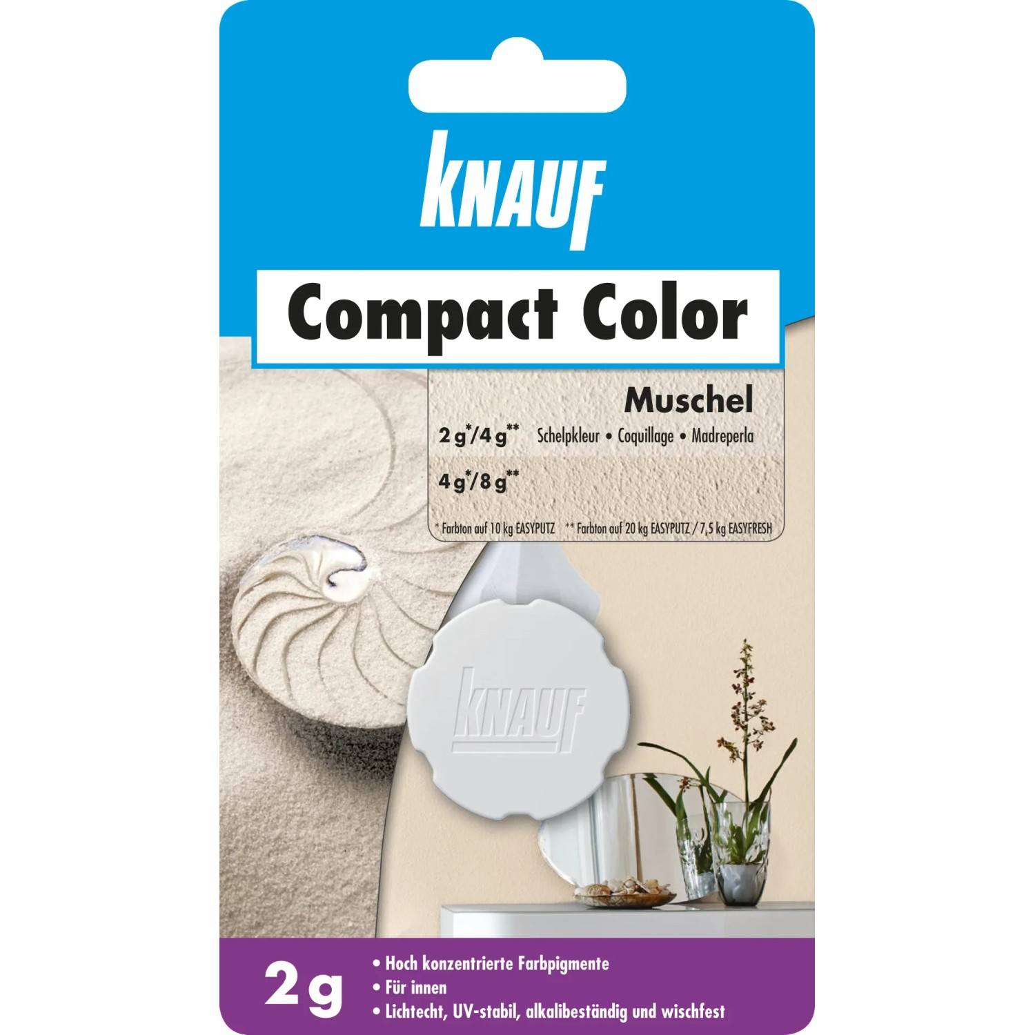 Knauf Compact Color Muschel