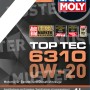 Liqui Moly Top Tec 6310 0W-20 Motoröl, 1 Liter Gebinde für Benzin- und Dieselfahrzeuge.