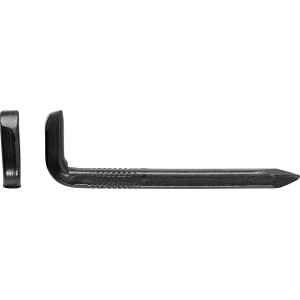 Stahlhaken Gebläut Ø 3,5 x 50 mm 8 Stück