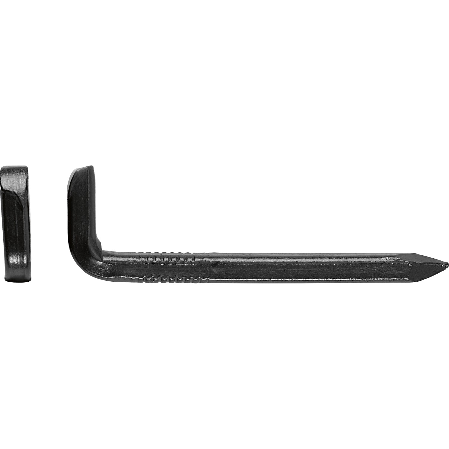 Stahlhaken Gebläut Ø 3,5 x 50 mm 8 Stück