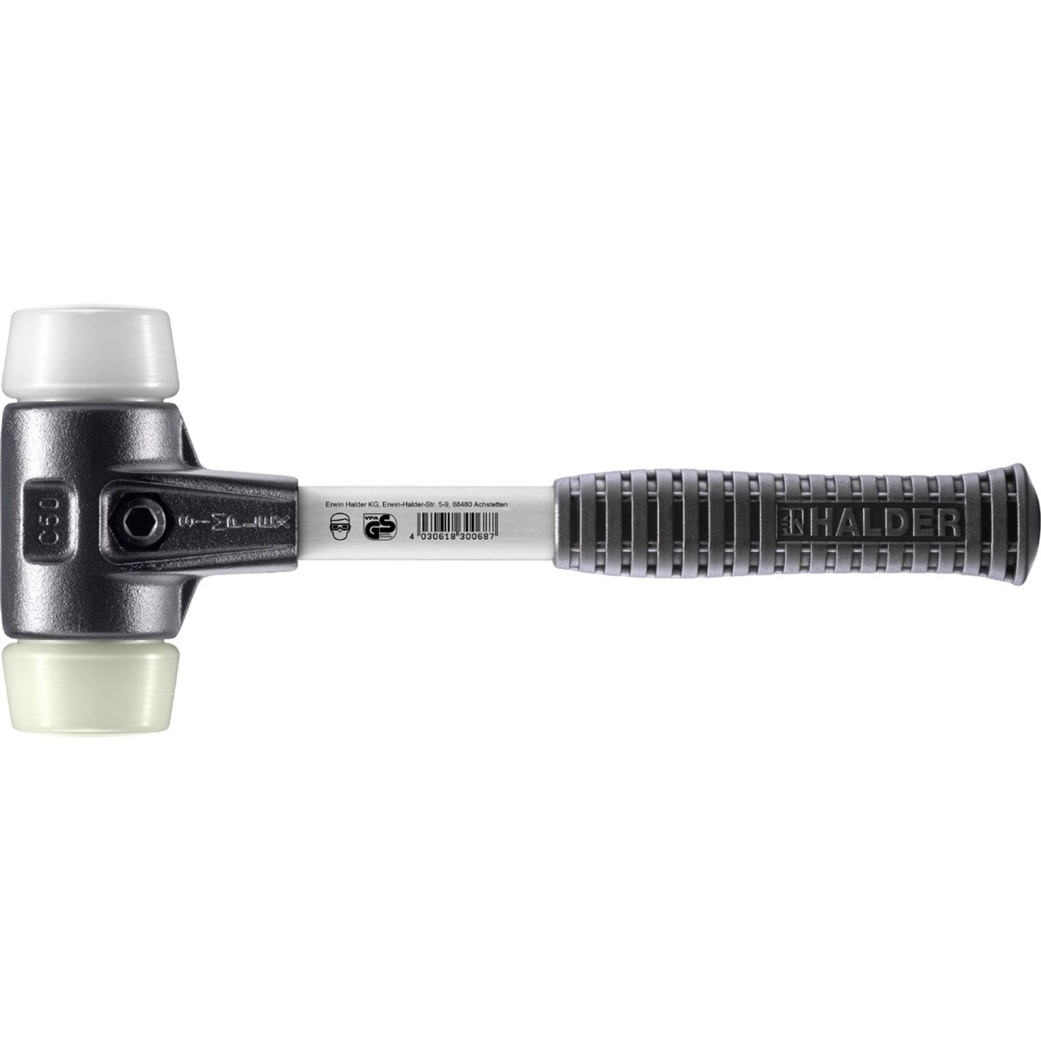 Halder Simplex Schonhammer Ø 50 mm Superplastik   Nylon mit Verstärktem Tem günstig online kaufen
