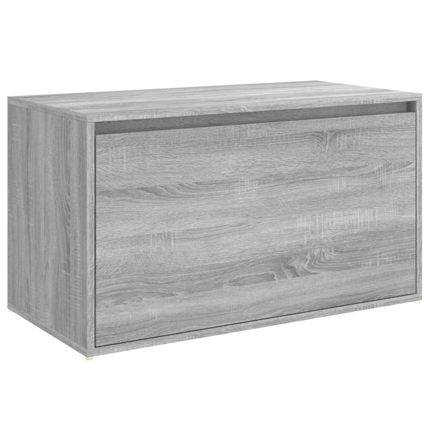 vidaXL Flurbank 80x40x45 cm Grau Sonoma Holzwerkstoff