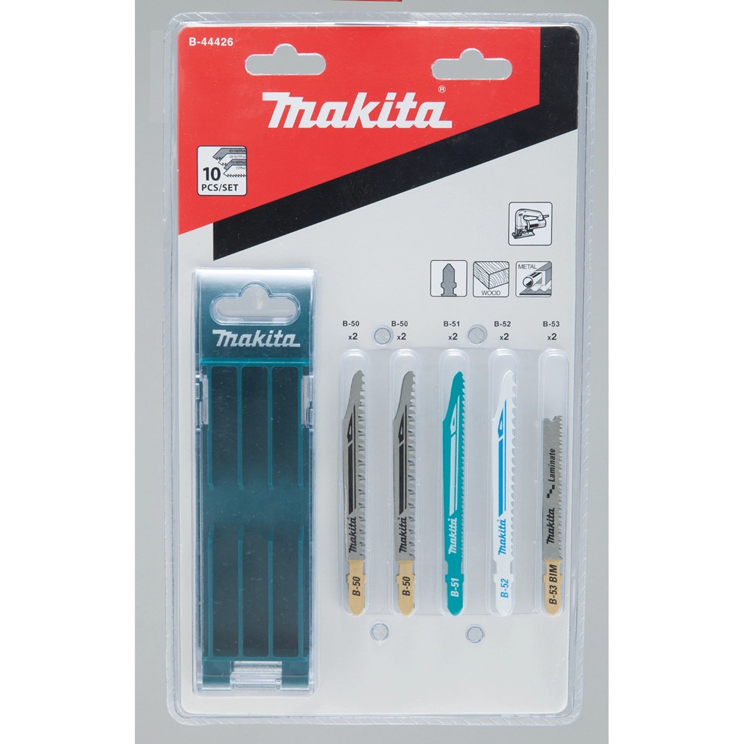 Makita Stichsägeblätter 10-teiliges Set B-44426 Sortiment B günstig online kaufen