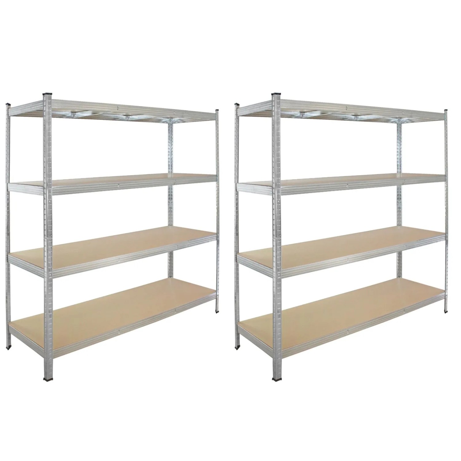 TRUTZHOLM 2x Schwerlastregal 180x160x60 cm Traglast 1000 kg